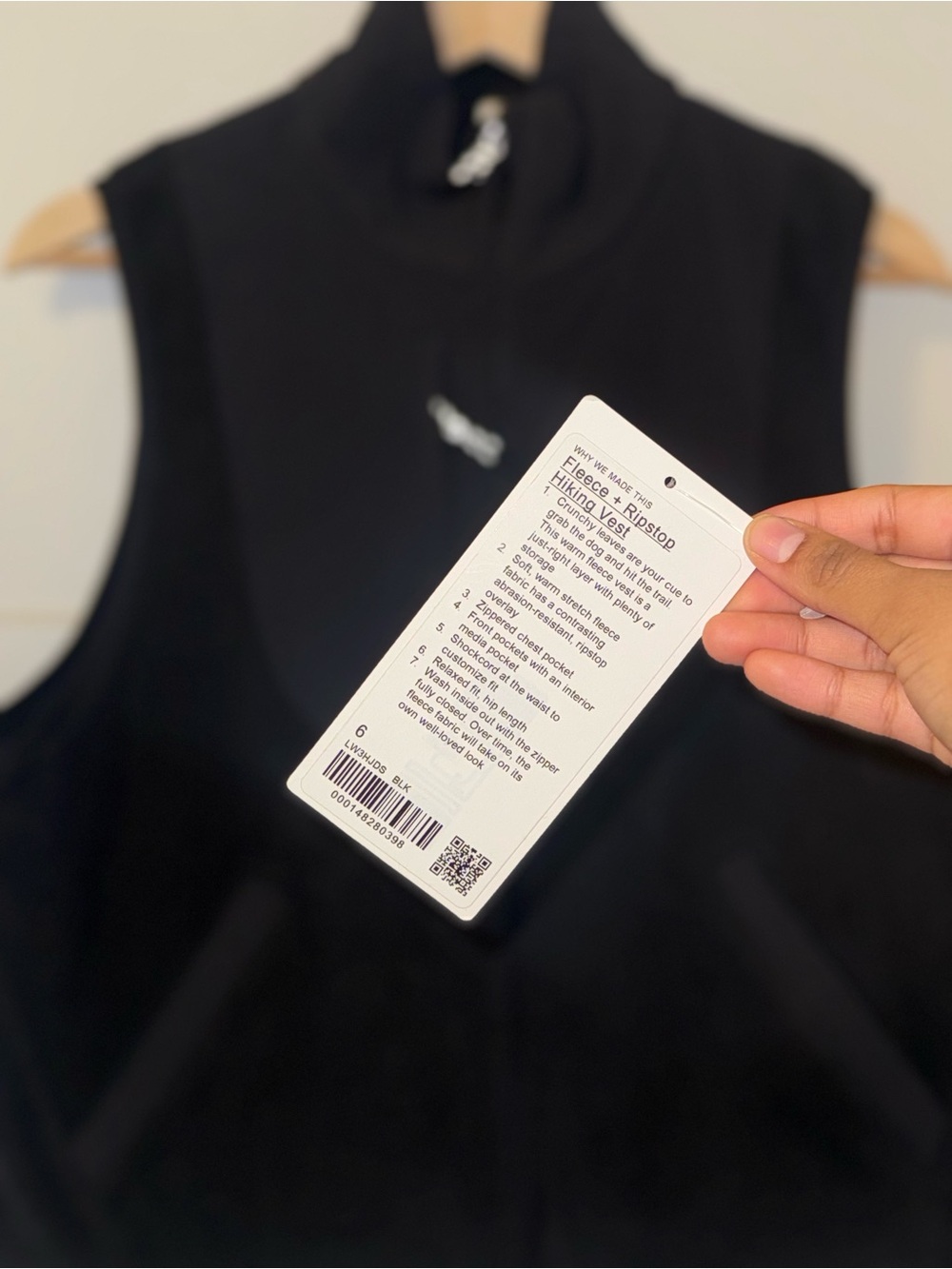 Lululemon Fleece Hiking Vest - Picture 4 of 5